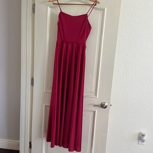 This listing is for a red “DanceAllure” dress. Worn only once.